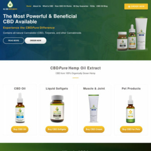 CBD Affiliate Website